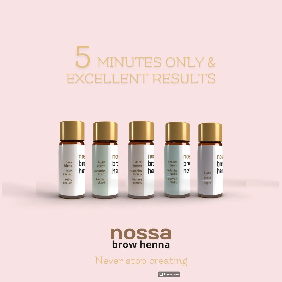 Nossa Brow Henna 5 Colors