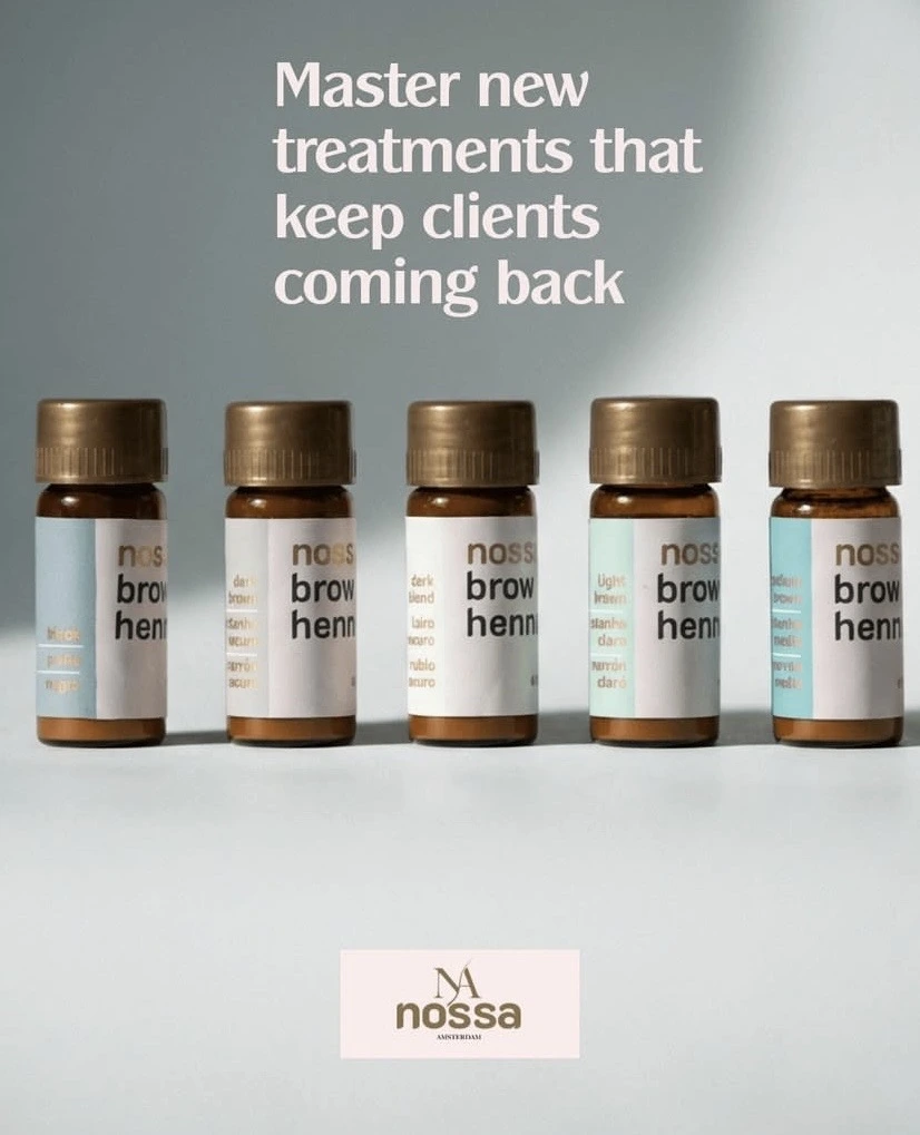 Nossa Brow Henna Ljus Brun