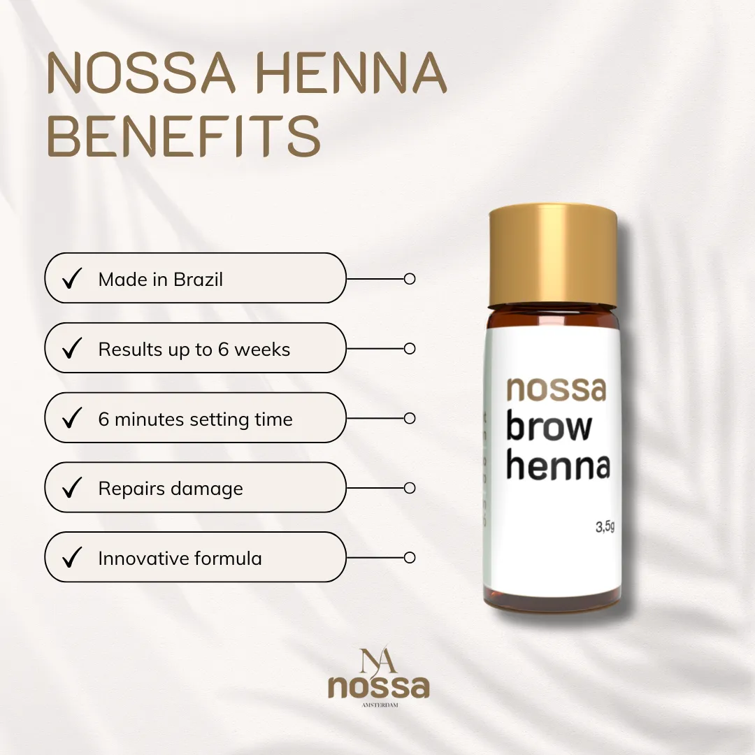 Nossa Brow Henna Benefits